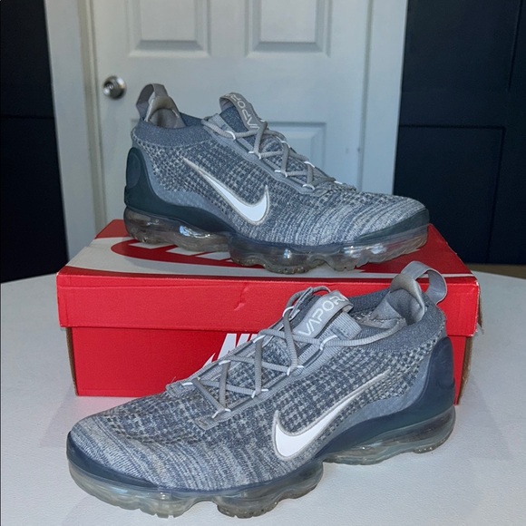 Nike Other - Nike Air VaporMax 2021 FK “Armory Blue Smoke Grey” Men’s Size 10